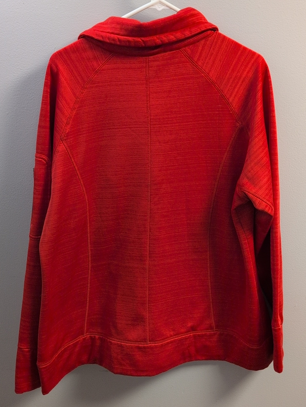 Women's Nola Athletic Red Activewear Performance Sweater Jacket 2x - Picture 8 of 11